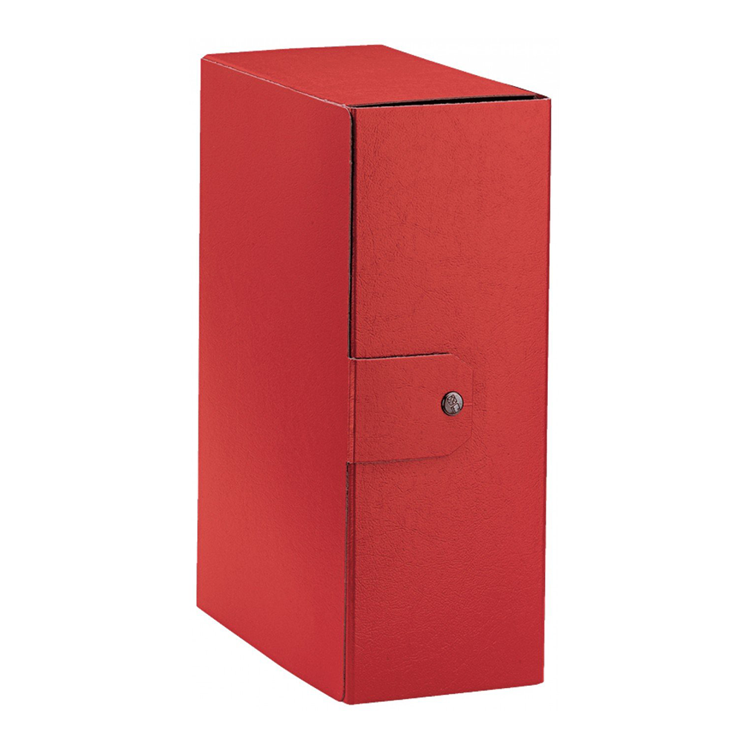 Esselte C32 EUROBOX Cartella per Progetti - 25 x 35 cm - Dorso 12 cm - Rosso - Confezione da 1
