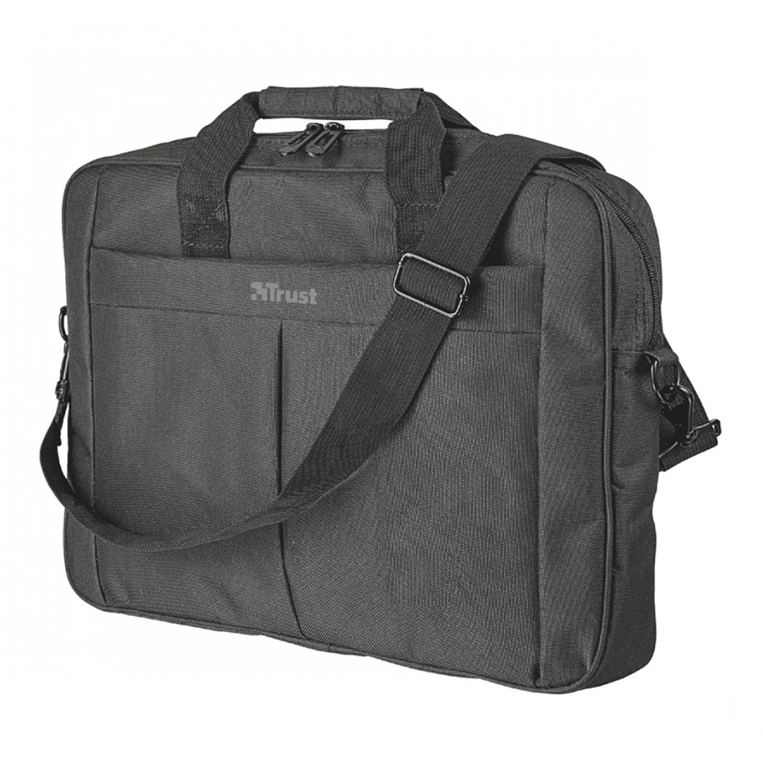 Borsa a Tracolla Trust Primo per Laptop 16" Colore Nero