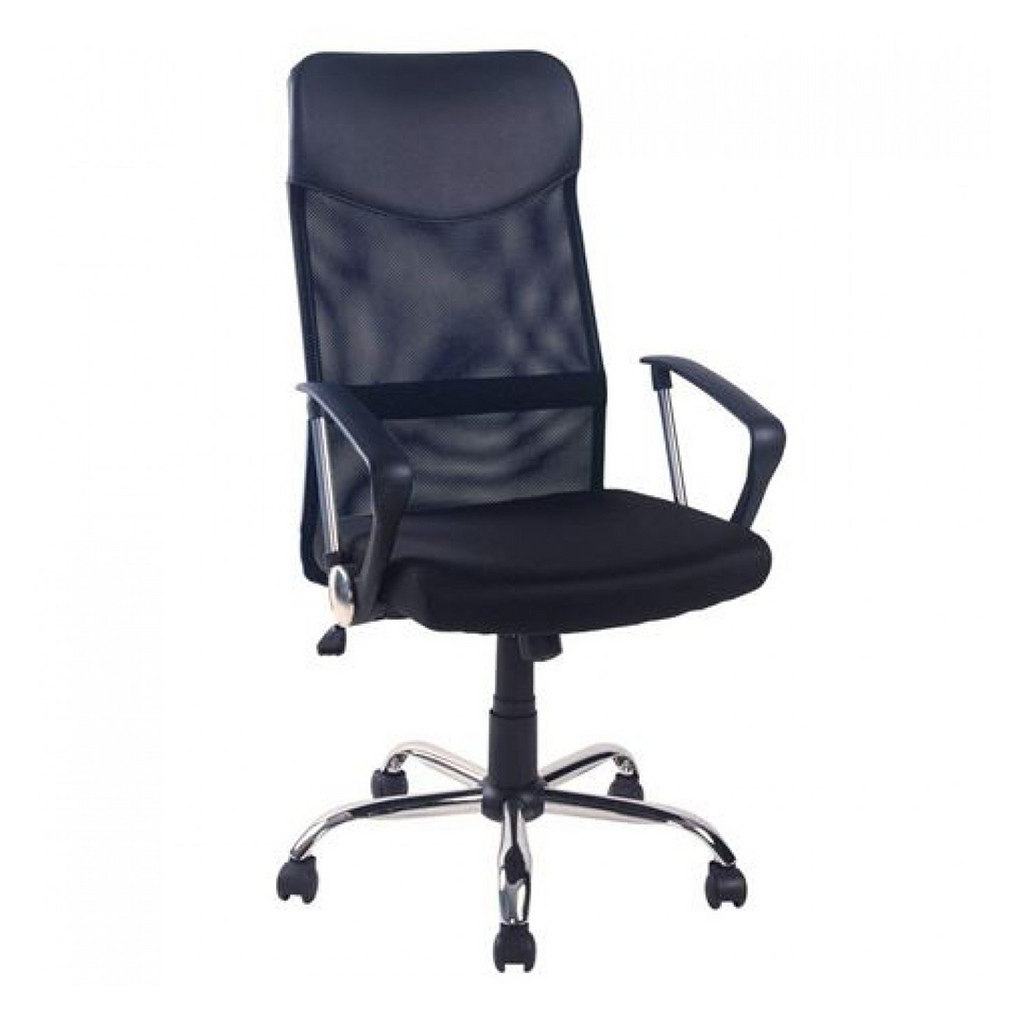 Sedia da ufficio - Schienale in rete traspirante - Regolazione in altezza - Peso massimo 130 kg