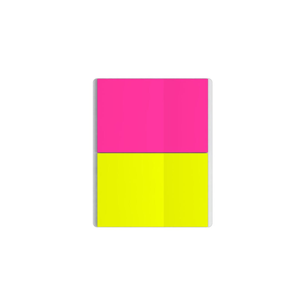 Segnapagina ErichKrause Neon, 50x75 mm, 60 fogli, 2 colori: giallo, rosa