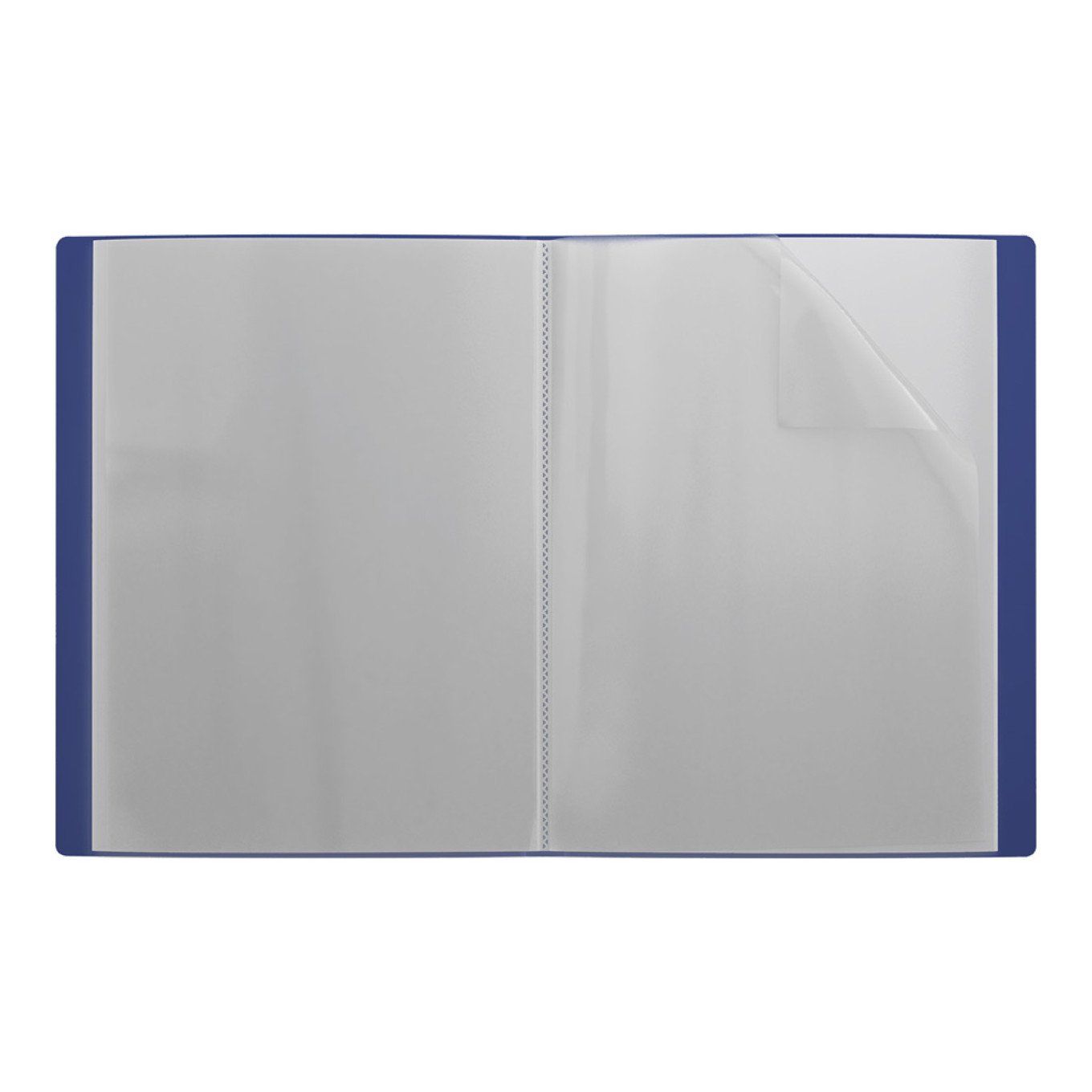 Cartella portadocumenti ErichKrause® Matt Classic, 10 tasche, A4, blu (confezione da 4 pezzi)