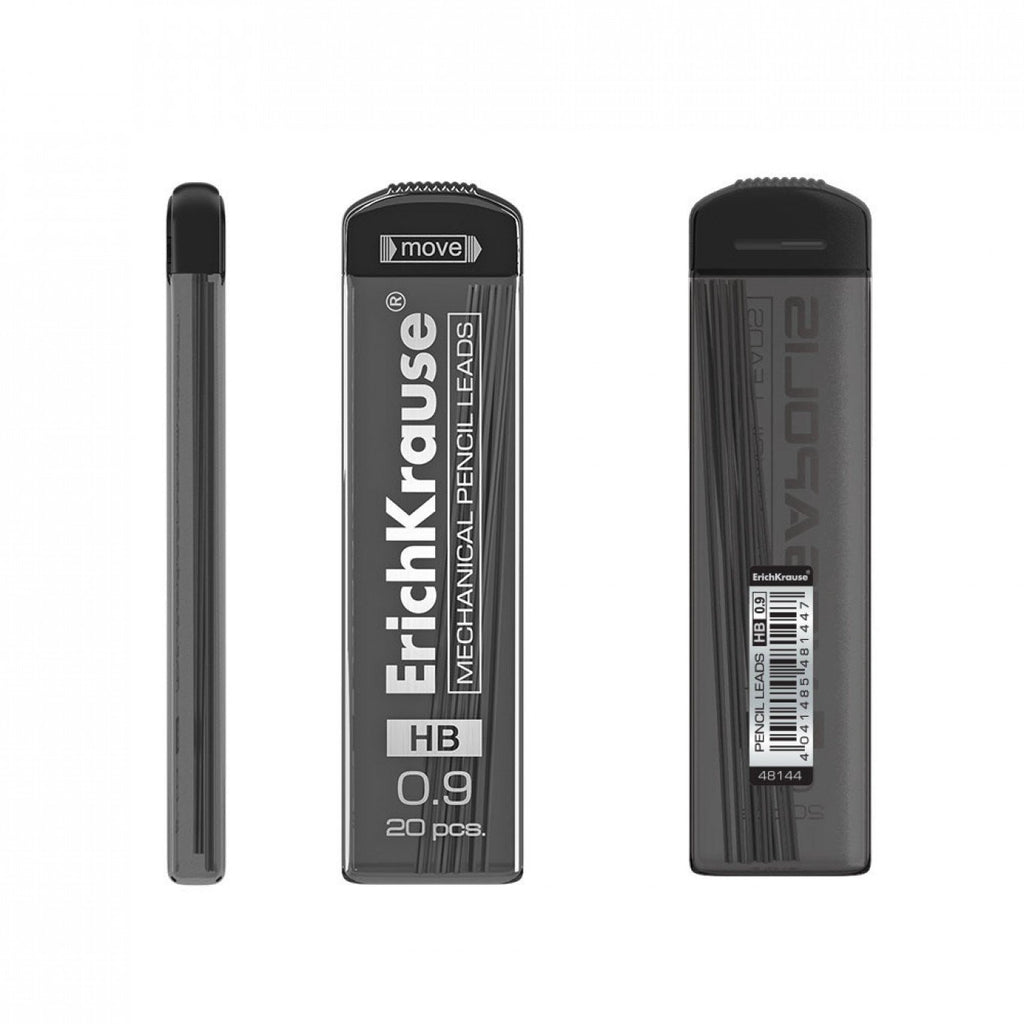 Mine ErichKrause MEGAPOLIS Concept per matite meccaniche 0,9 mm, HB (20 pz.)