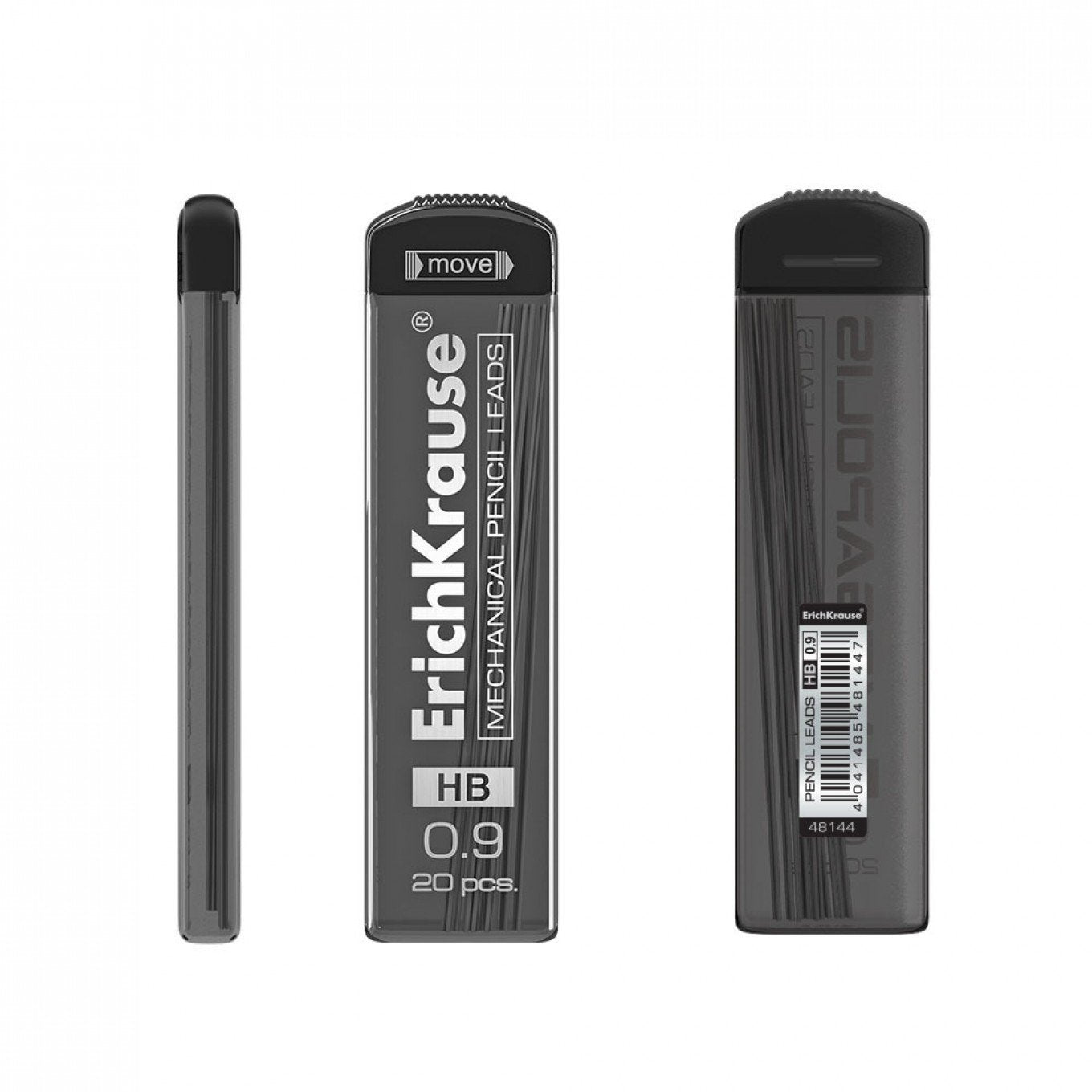 Mine ErichKrause MEGAPOLIS Concept per matite meccaniche 0,9 mm, HB (20 pz.)