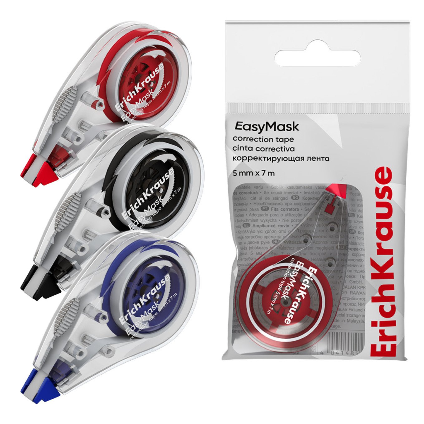 Nastro correttore ErichKrause EasyMask, 5 mm x 7 m
