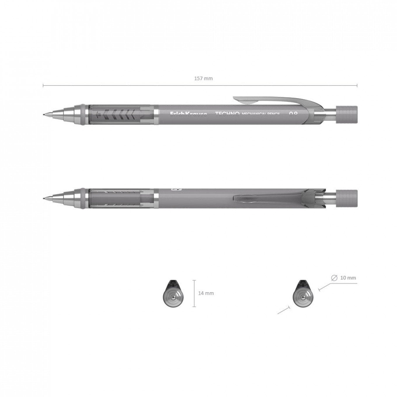 Matita meccanica ErichKrause Techno 0,9 mm, HB